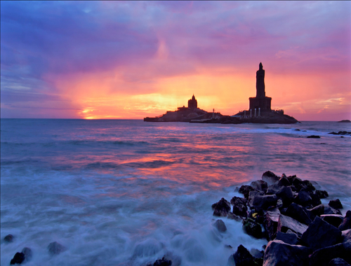 Sightseeing and Temples at Kanyakumari